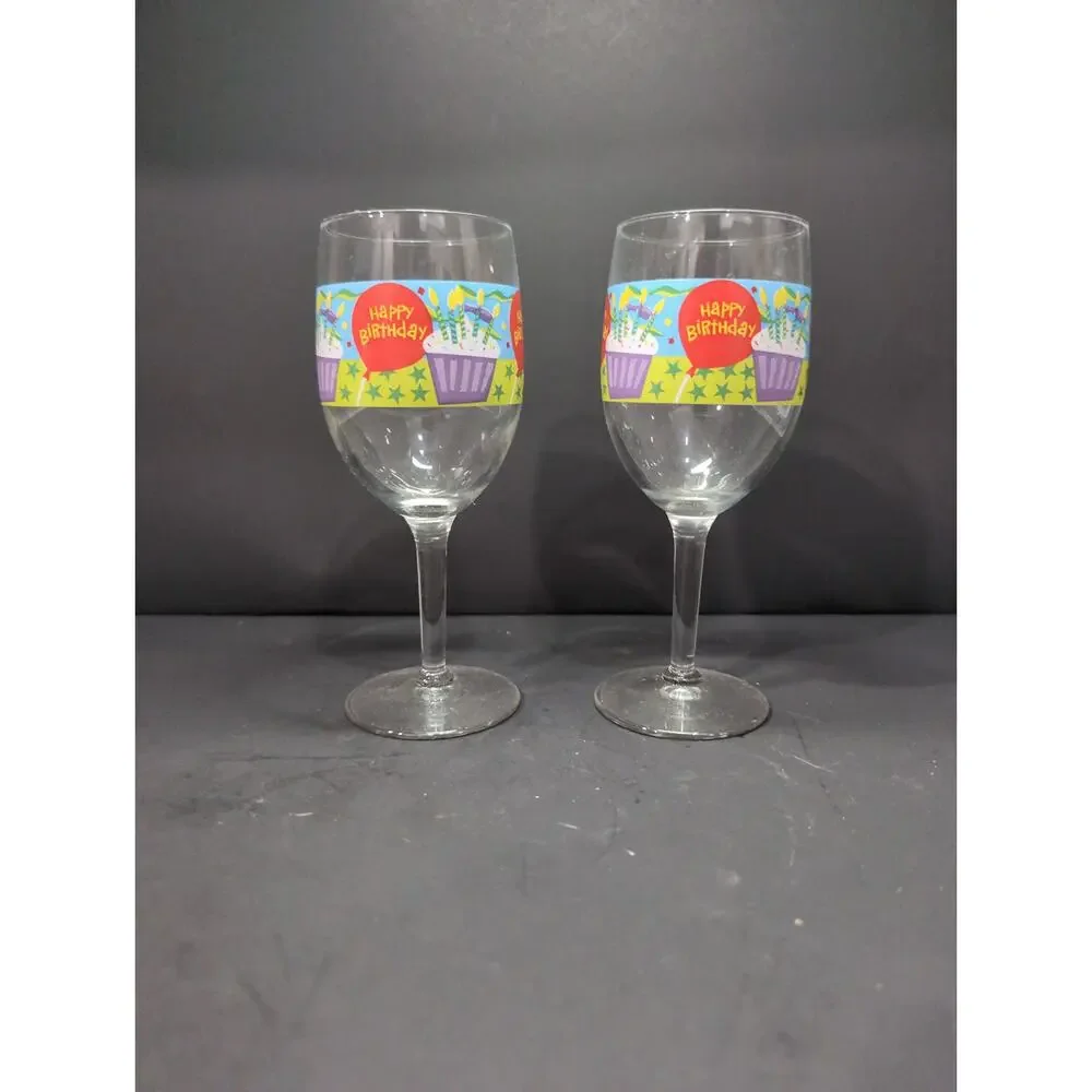 Birthday Wine Glass Pair,‎ 